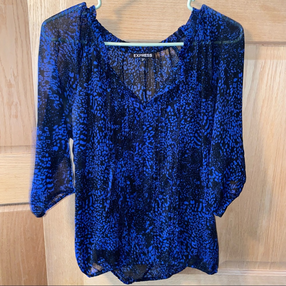 Express Sheer Women’s Blouse - M